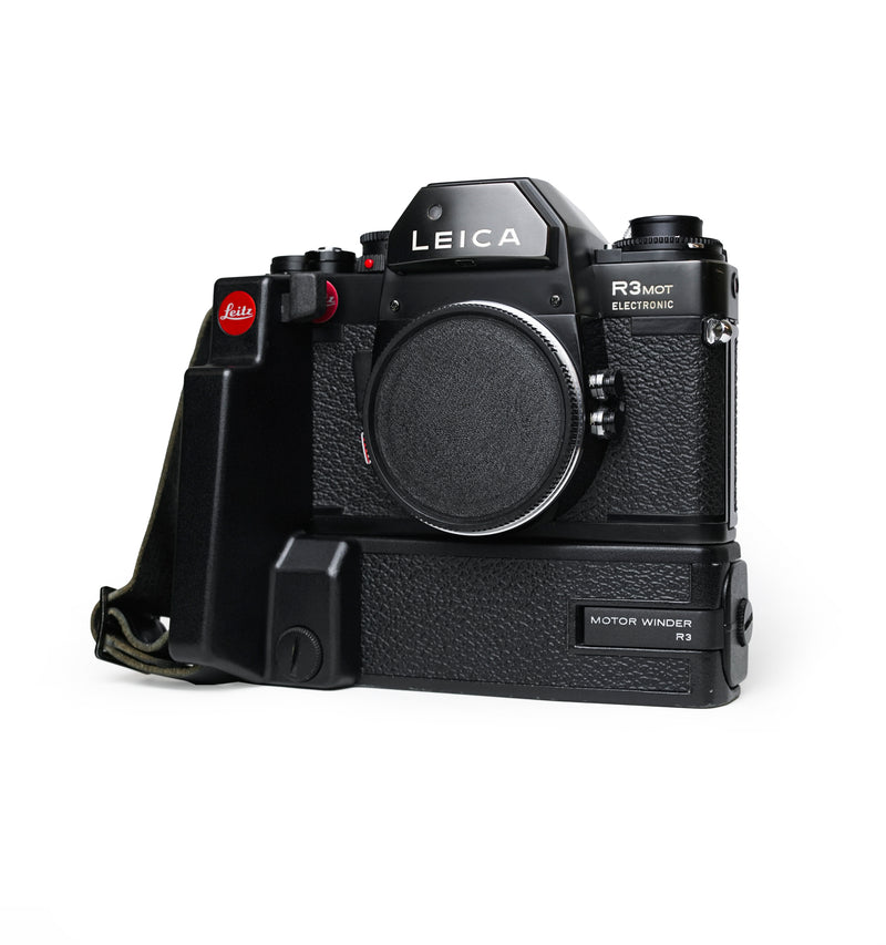 Leica R3MOT Electronic 35mm SLR Film Camera with Leica Motor Winder R3