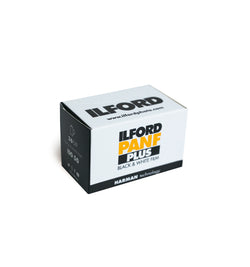 Ilford Pan F Plus Black & White 35mm film - analogmarketplace.com