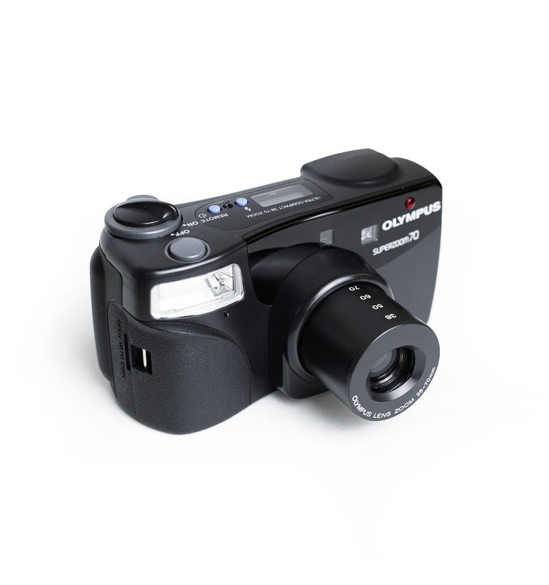 Olympus Superzoom 70 35mm Point & Shoot Film Camera