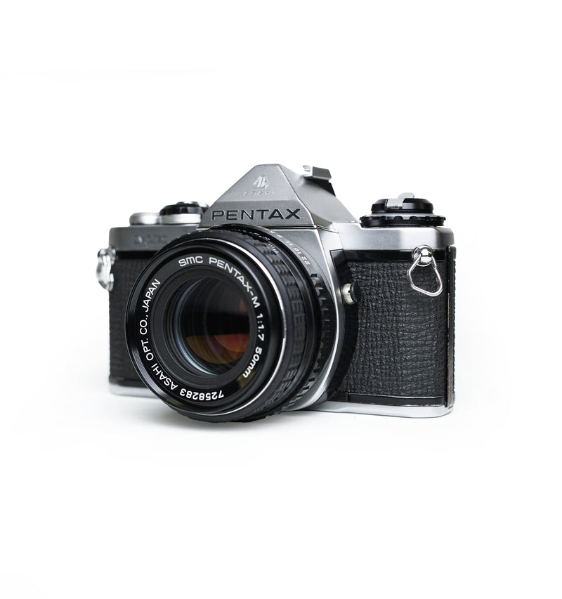 Pentax ME 35mm Film Camera with 50mm Lens