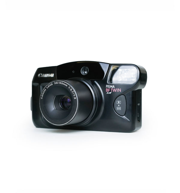Canon Prima BF Twin 35mm Point & Shoot Film Camera