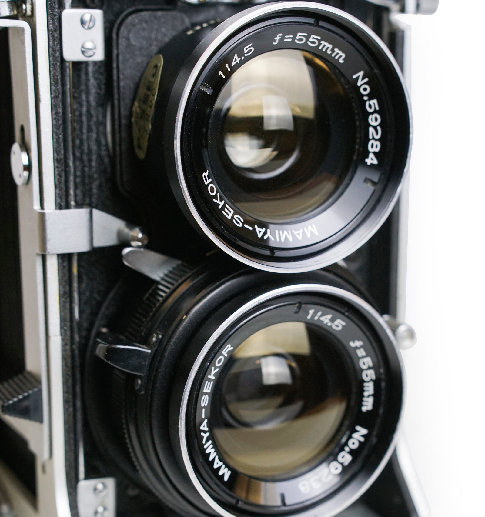 Mamiya C220 Medium Format Camera with 55mm 180mm